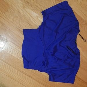 Royal blue party shirt